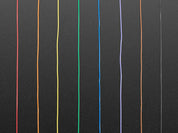 Rainbow "Wire Wrap" Thin 30 AWG Prototyping & Repair Wire