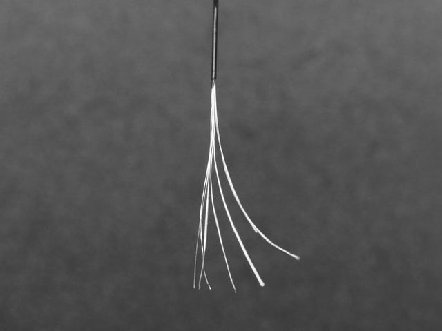 Ultra-Fine Stranded Wire Spool - 10 meters - 34AWG - Black