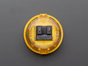 Arcade Button - 30mm Translucent Yellow