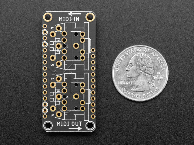 Adafruit MIDI FeatherWing Kit