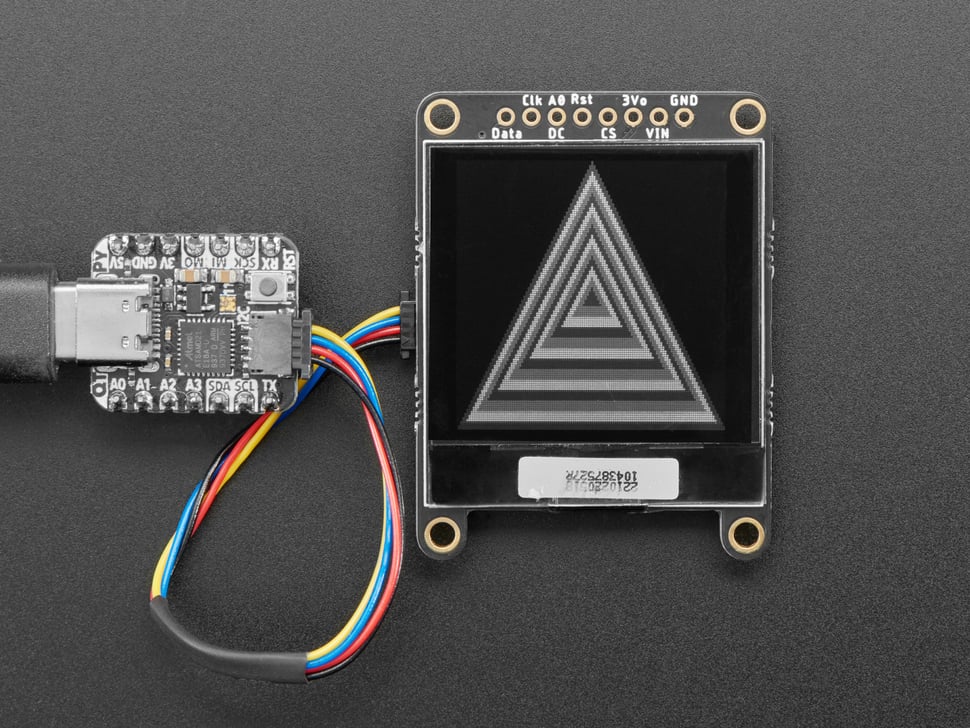 Adafruit Grayscale 1.5" 128x128 OLED Graphic Display