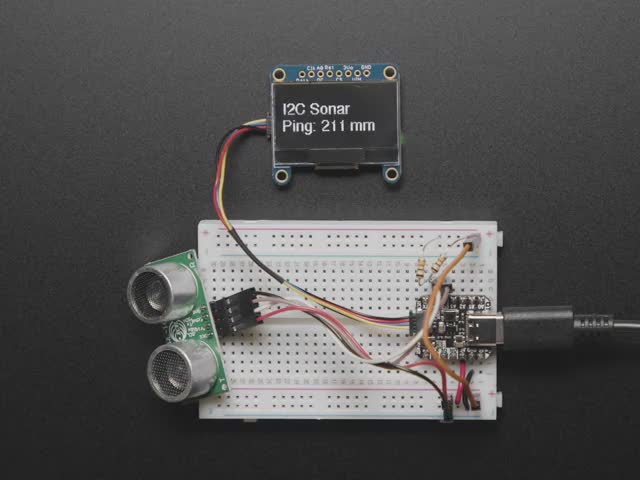 Ultrasonic Distance Sensor with I2C Interface - RCWL-1601