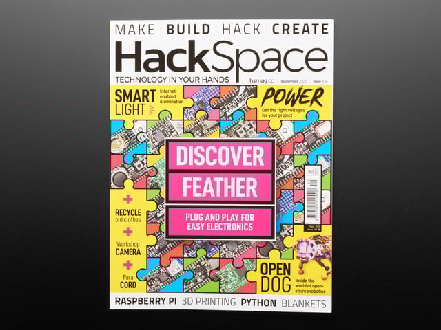 HackSpace Magazine Issue #34 - Discover Feather