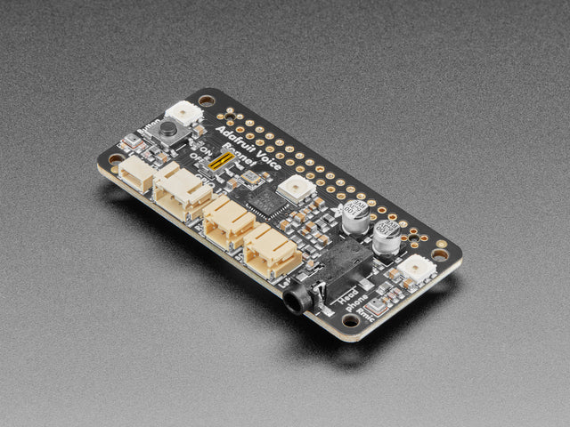 Adafruit Voice Bonnet for Raspberry Pi -Two Speakers + Two Mics