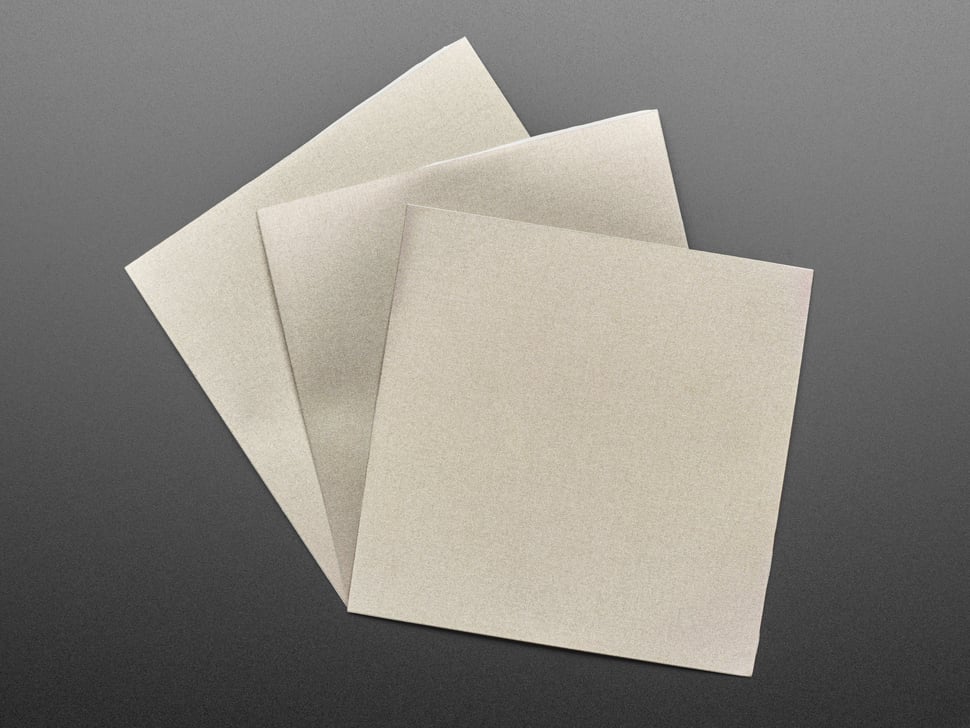 Nylon Fabric Squares with Conductive Adhesive