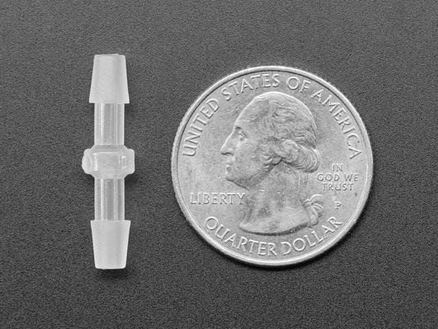 2-Prong Barbed Fitting Connector for Silicone Tubing - 5-pack