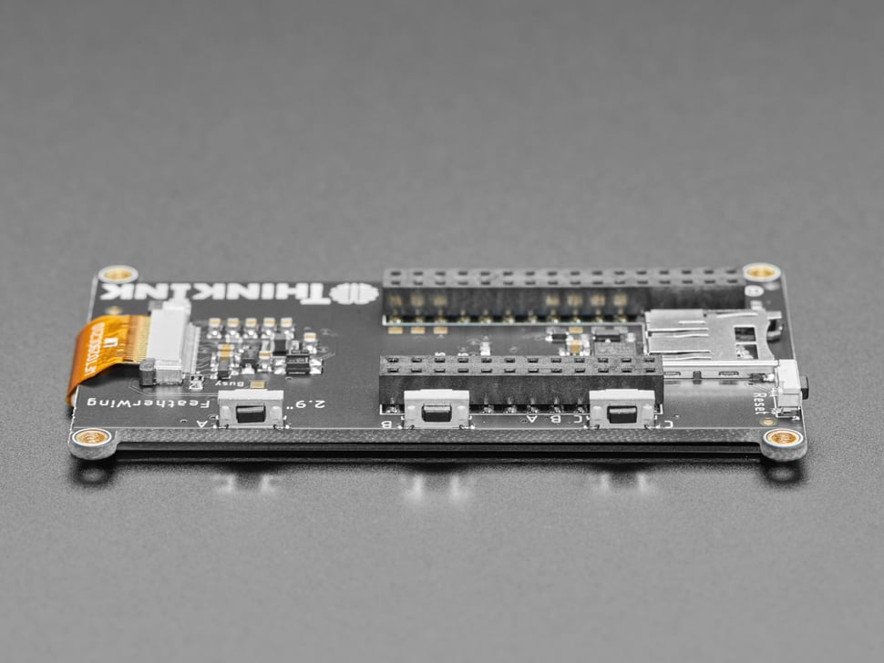 Adafruit 2.9" Tri-Color eInk / ePaper Display FeatherWing