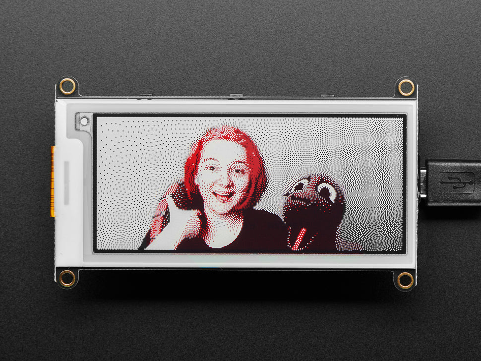 Adafruit 2.9" Tri-Color eInk / ePaper Display FeatherWing