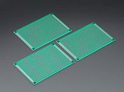 Universal Proto-Board PCBs 5cm x 7cm - 3 Pack