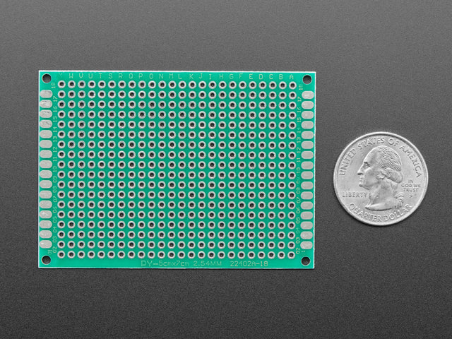 Universal Proto-Board PCBs 5cm x 7cm - 3 Pack