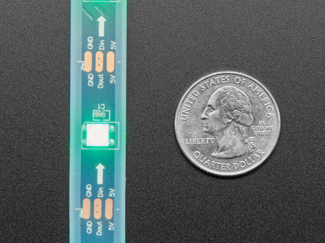 Adafruit NeoPixel LED Strip with 3-pin JST Connector - 1 meter