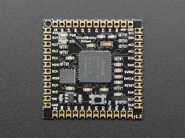 CircuitBrains Deluxe - CircuitPython-compatible SAMD51 Module