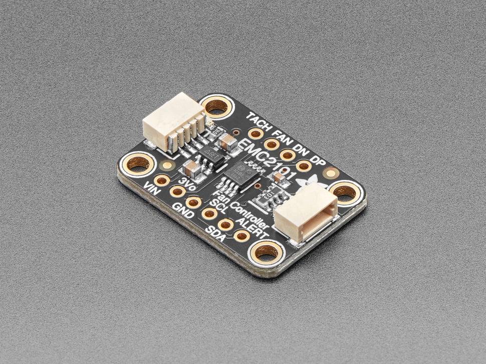 Adafruit EMC2101 I2C PC Fan Controller and Temperature Sensor
