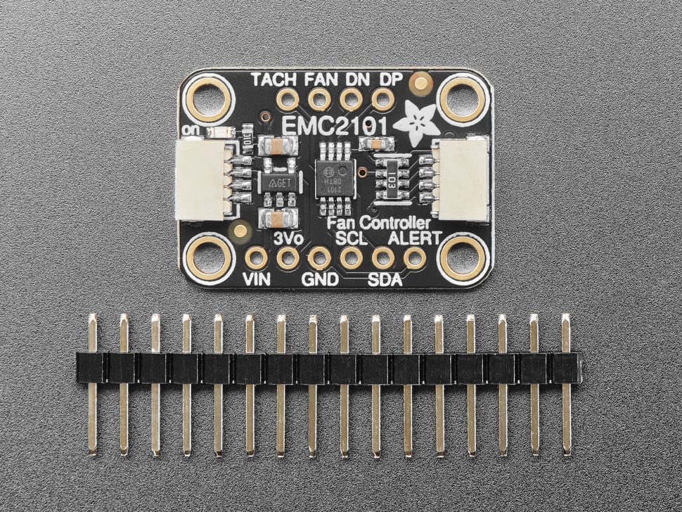 Adafruit EMC2101 I2C PC Fan Controller and Temperature Sensor