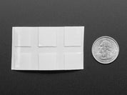 Clear Adhesive Squares - 6 pack