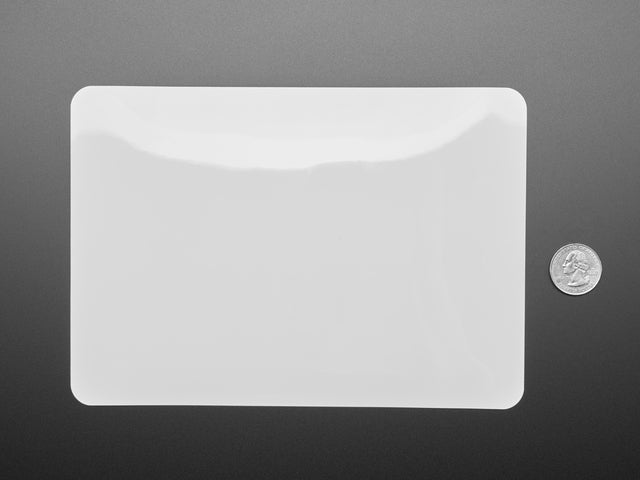 Flexible Magnetic Dry Erase Whiteboard -  21cm x 15cm