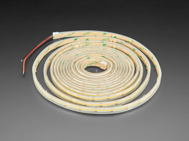 Ultra Flexible White LED Strip - 480 LEDs per meter - 5m long