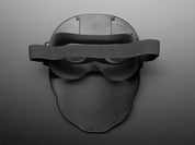 Face-Changing LED Matrix Mask from Lumen Couture