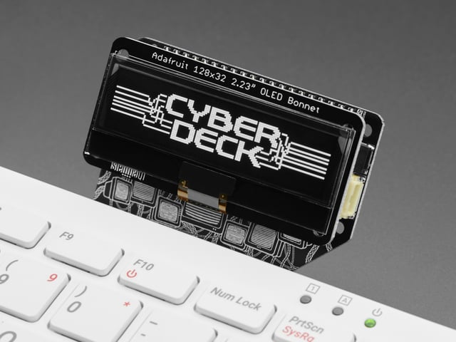 Adafruit CYBERDECK Bonnet for Raspberry Pi 400 & 500