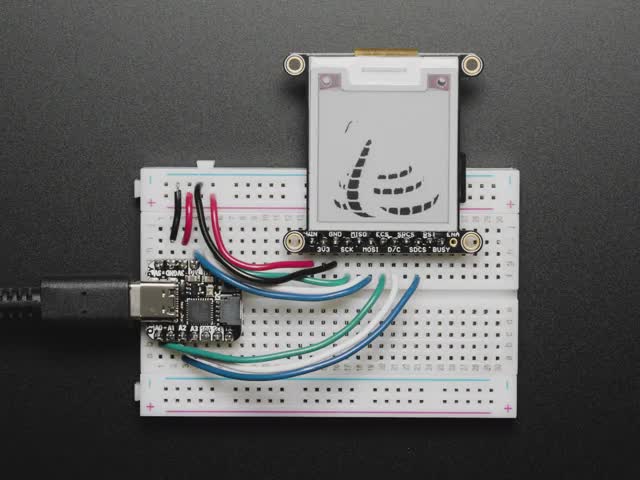 Adafruit 1.54" Tri-Color eInk / ePaper Display with SRAM