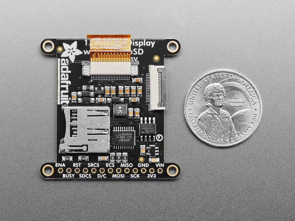 Adafruit 1.54" Tri-Color eInk / ePaper Display with SRAM