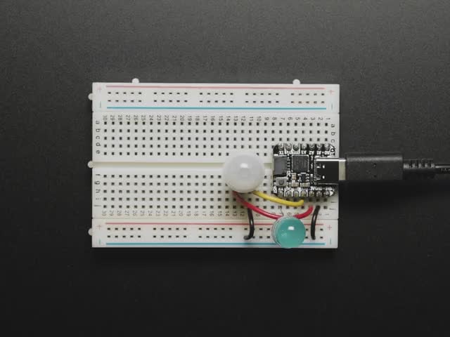 Breadboard-friendly Mini PIR Motion Sensor with 3 Pin Header