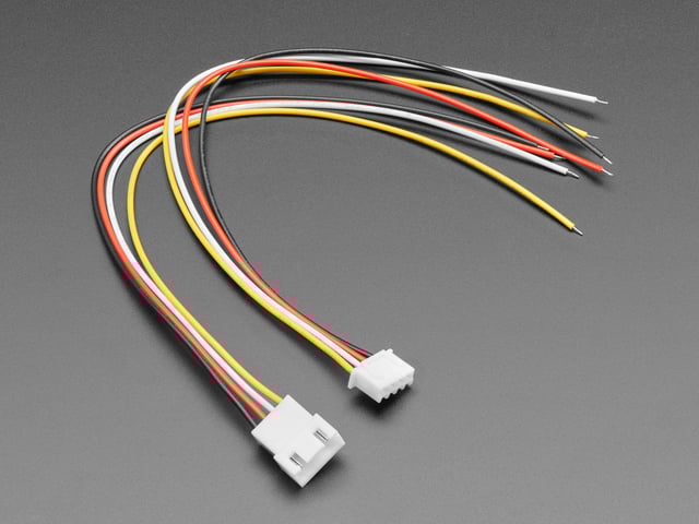 2.5mm Pitch 4-pin Cable Matching Pair - JST XH compatible