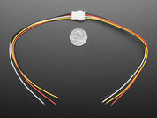 2.5mm Pitch 4-pin Cable Matching Pair - JST XH compatible