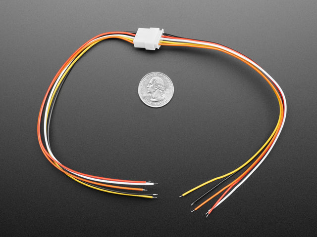 2.5mm Pitch 5-pin Cable Matching Pair - JST XH compatible