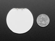 Round Semi-Circle Backlight LED - 50mm Diameter