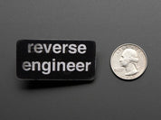 Reverse Engineer - Skill badge, Lenticular printing + pin-on