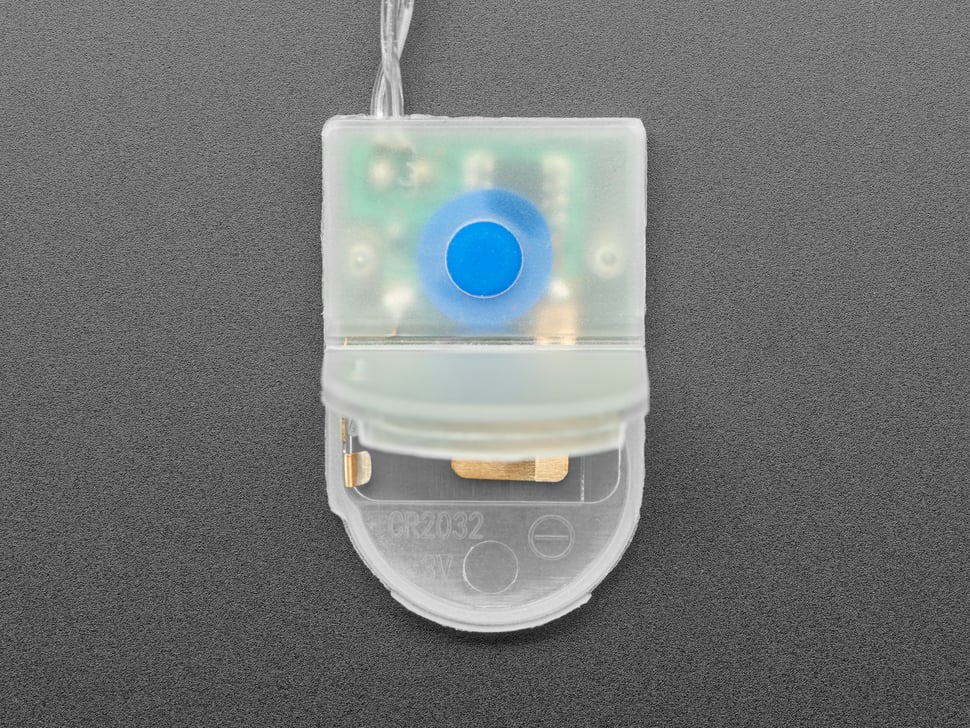 Single CR2032 Battery Holder with Three Flashing Modes