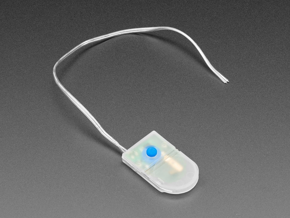 Single CR2032 Battery Holder with Three Flashing Modes