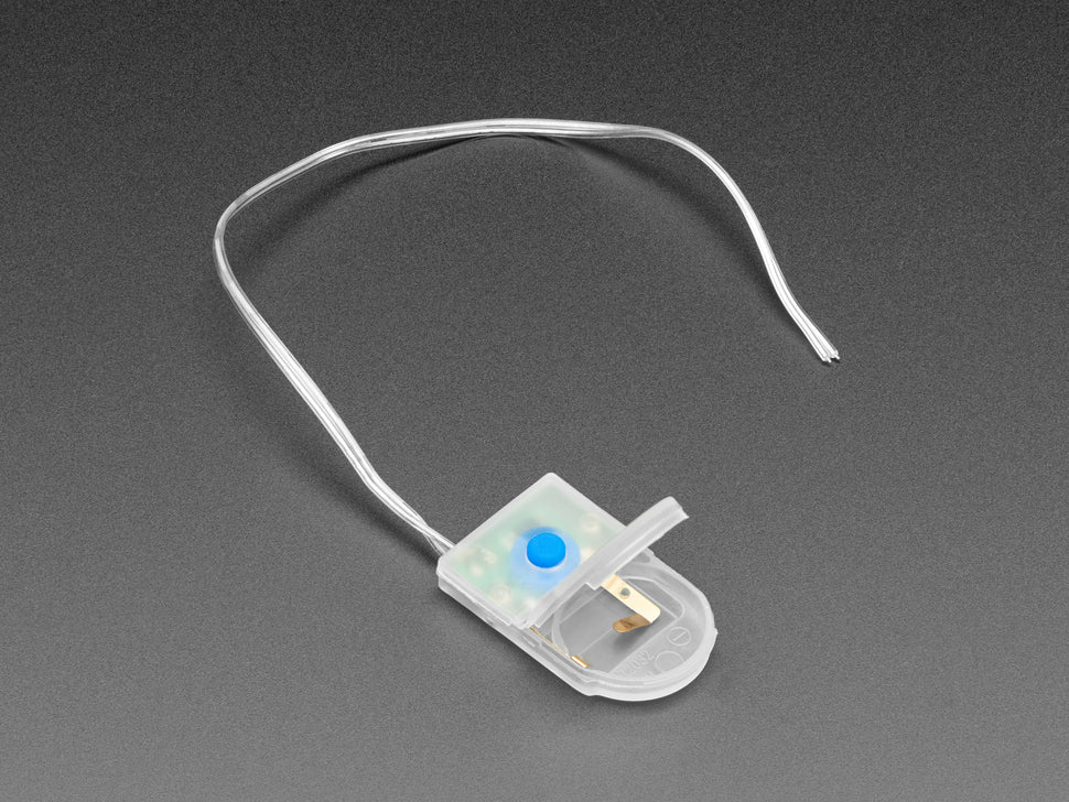 Single CR2032 Battery Holder with Three Flashing Modes