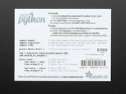 Adafruit GPIO Reference Card for Raspberry Pi Pico