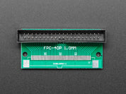 40-pin FPC to Straight 2x20 IDC Male Plug Header