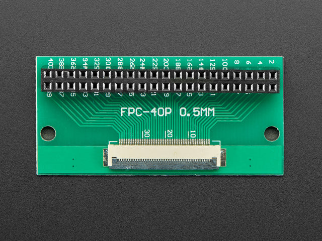 40-pin FPC to Straight 2x20 IDC Female Socket Header