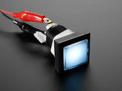 LED Illuminated Pushbutton - 30mm Square