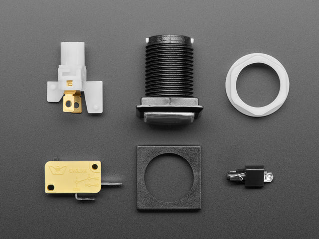 LED Illuminated Pushbutton - 30mm Square