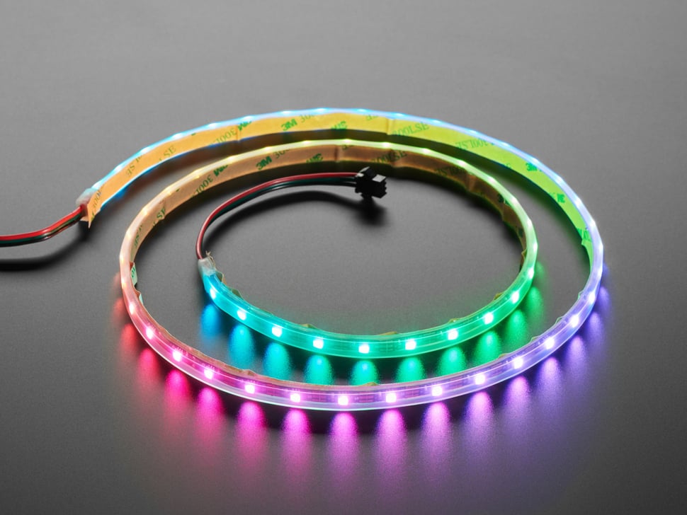 Adafruit Mini Skinny NeoPixel LED Strip - Warm White 3000K