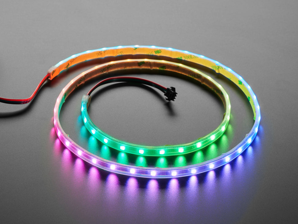 Adafruit Mini Skinny NeoPixel RGBW LED Strip - Cool White 6500K