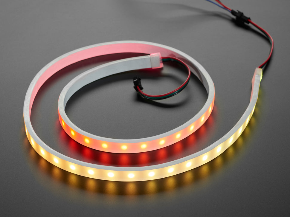 Silicone Sheath NeoPixel LED Strip - 60 LEDs/m