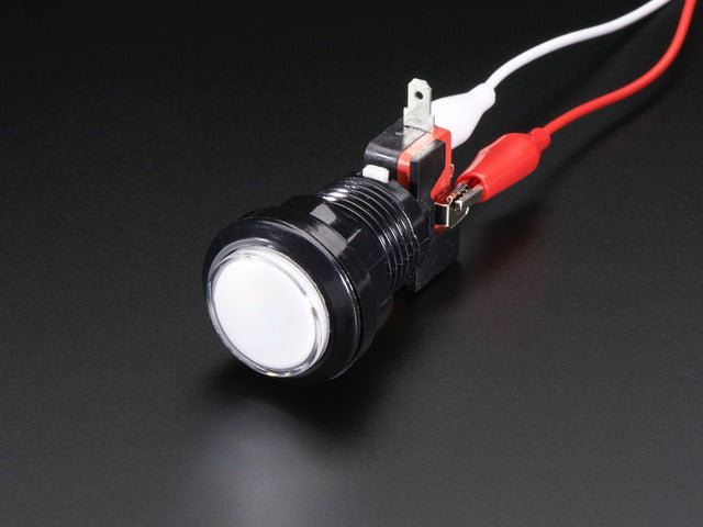 LED Illuminated Pushbutton - 30mm Round