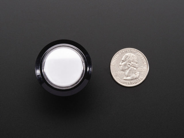 LED Illuminated Pushbutton - 30mm Round