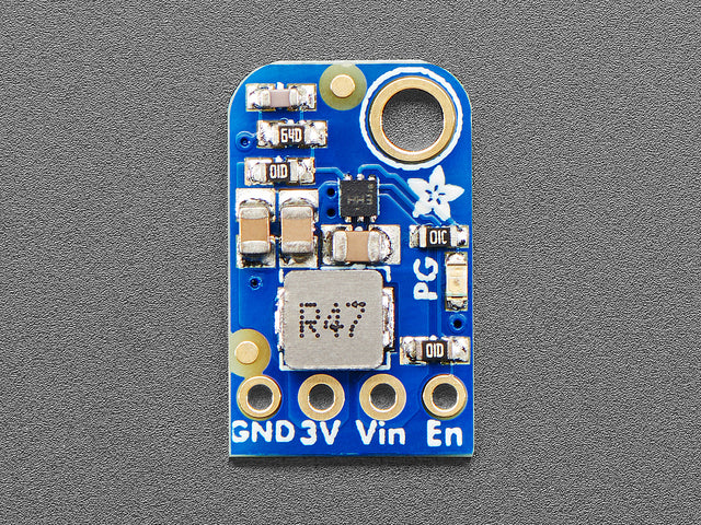 TPS62827 3.3V Buck Converter Breakout  - 3.3V Output 2 Amp Max