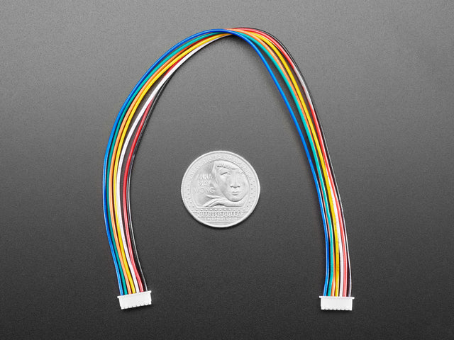 1.25mm Pitch 7-pin Cable 20cm long 1:1 Cable