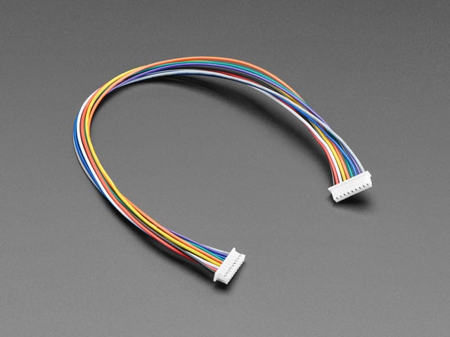 1.25mm Pitch 9-pin Cable 20cm long 1:1 Cable