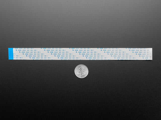 40-pin 0.5mm pitch FPC Flex Cable with A-B Connections