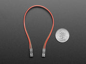 2.54mm 0.1" Pitch 2-pin Jumper Cable - 20cm long
