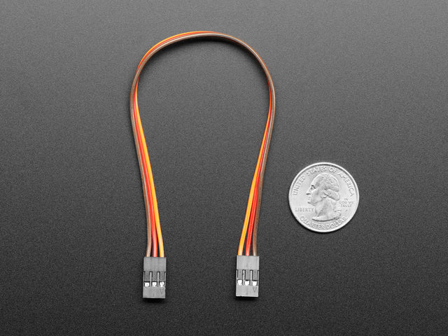 2.54mm 0.1" Pitch 3-pin Jumper Cable - 20cm long